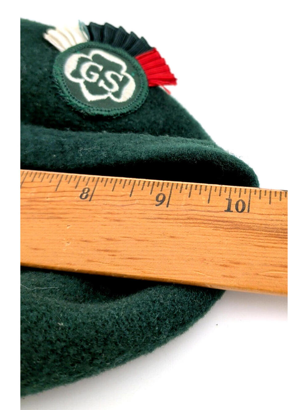 Vintage 100% Wool Girl Scouts of America Green Kangol Size Unknown, See Photos - Picture 7 of 8